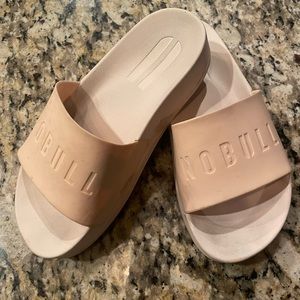 Nobull dusty rose slide size 7 women’s